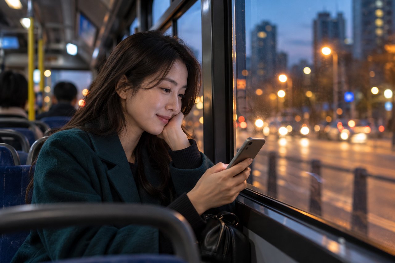 소개팅 후 첫 연락 뭐라고 보낼까 어색하지 않은 인사와 예문 — AI 연출 이미지