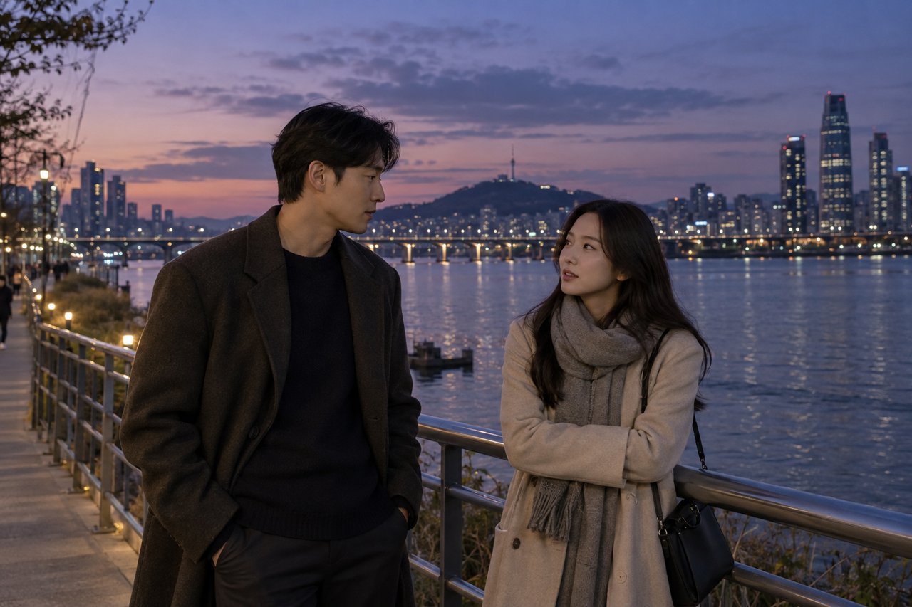 썸인지 연애인지 헷갈릴 때 관계를 물어보는 방법 — AI 연출 이미지