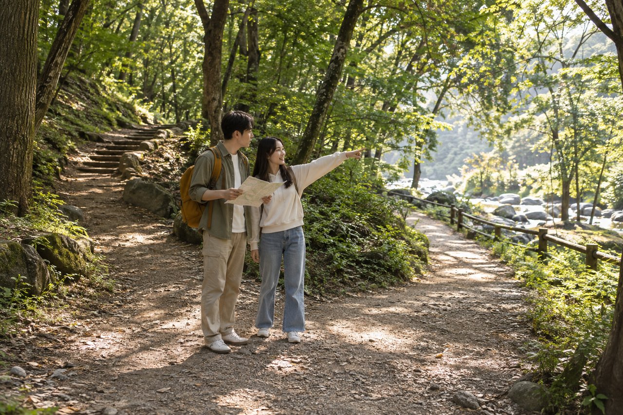 계획적인 사람과 즉흥적인 사람이 데이트할 때 맞춰볼 것 — AI 연출 이미지
