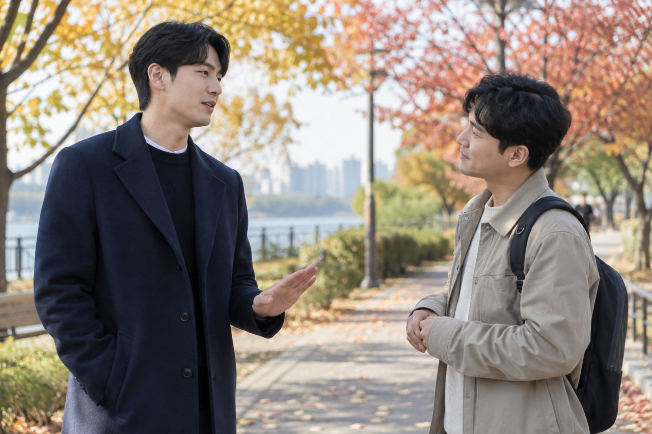 연인 부탁 거절하면 미안할 때 짧고 분명하게 말하는 법 — AI 연출 이미지